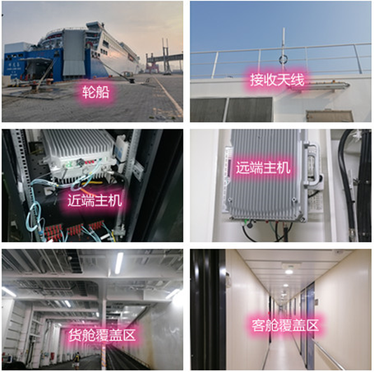  利通海上游轮轮船渔船覆盖案例